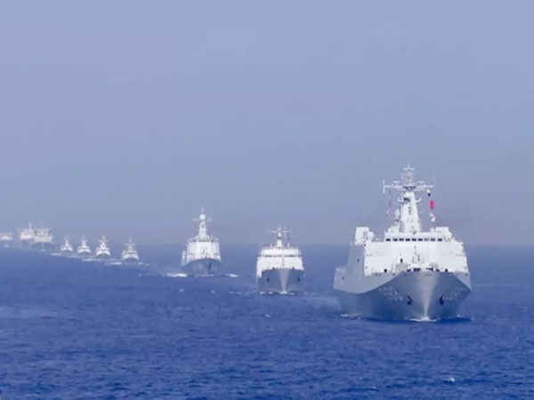 人民海軍成立70周年閱兵，輝煌成就與堅定前行，人民海軍成立70周年閱兵，輝煌成就鑄就，堅定前行展雄姿