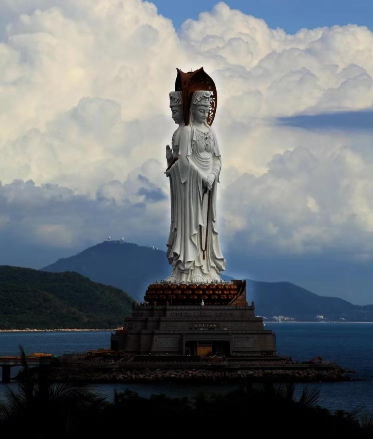 南海觀音，神秘與莊嚴(yán)的海洋圣地，南海觀音，神秘莊嚴(yán)的海洋圣地